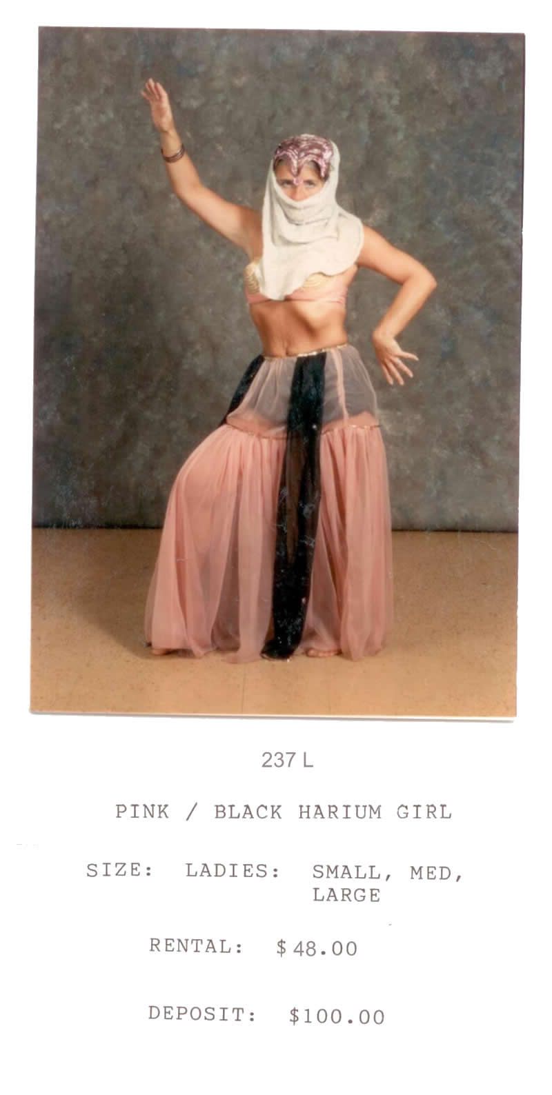 HARIUM GIRL - PINK-BLACK - Click Image to Close